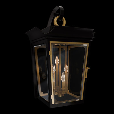 Ausable 4 Light LED Outdoor Wall Lantern