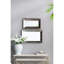 Miroir suspendu argent antique antique 20 "x 12" avec caractéristique florale, caractéristique moyenne, plateau à miroir-120995061-120995060