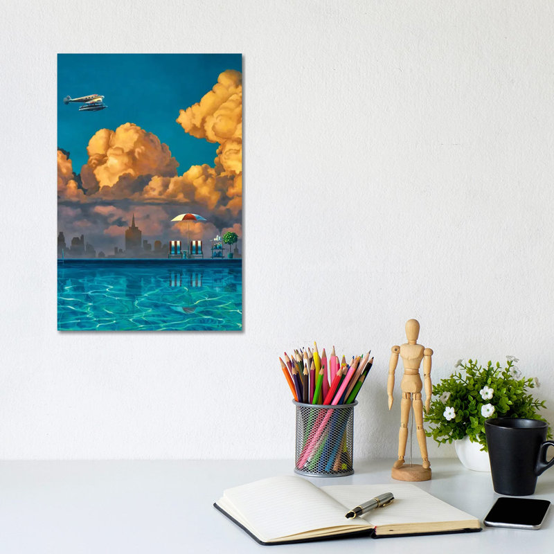 Stopover by Ross Jones - Wrapped Canvas Print, 20.32 cm H x 30.48 cm W