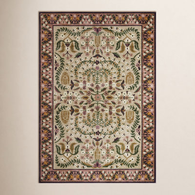 Rifle Paper Co. x Loloi Canopy Aubergine Area Rug