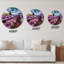 Morning Sun over The Lavender Field - Country Wall Clock-236947585