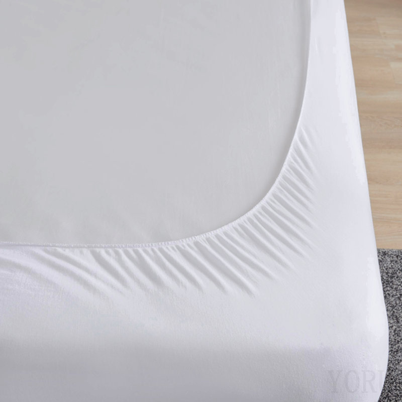 Protège-matelas matelassé en coton percale