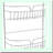 Rust-Resistant 3-Shelf Chrome Shower Caddy with Suction Cups and Razor Holders