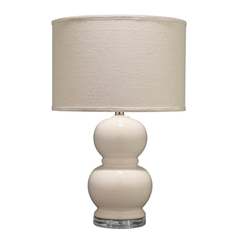 Lampe de table 22 po Ridgell, Crème