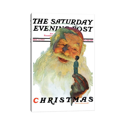 Noël, 1927 (King Kong Santa) - reproduction d'art sur toile tendue