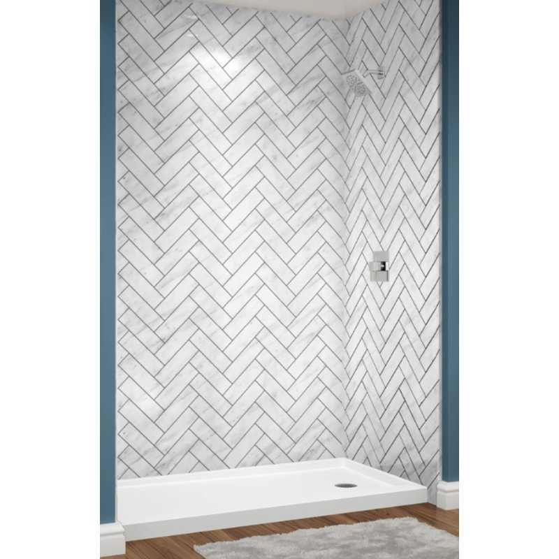 Murets à chevrons Carrera 60 po x 36 po x 96 po