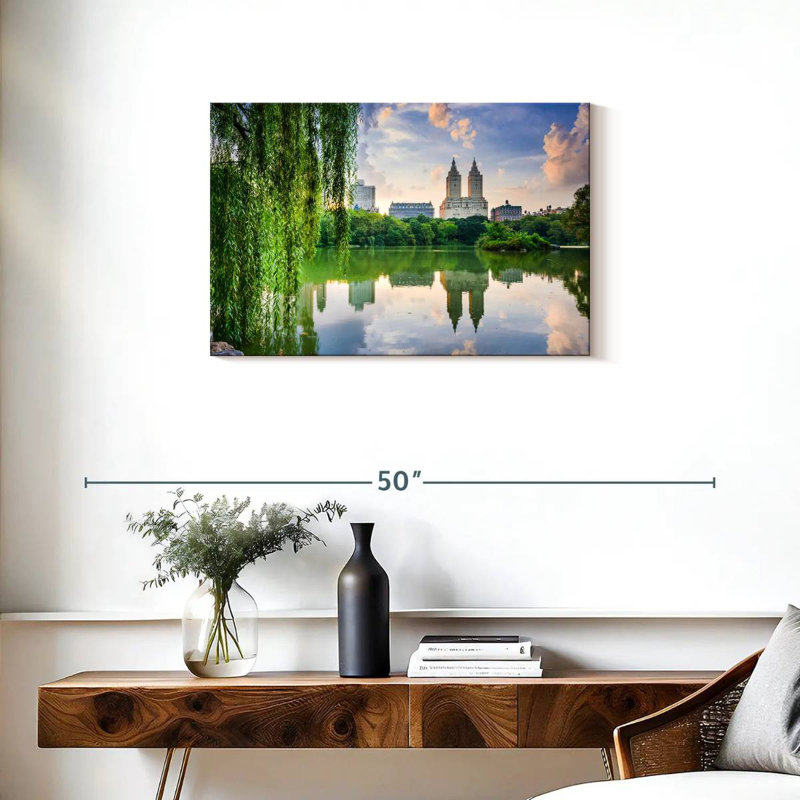 Vanna View From Central Park, 20" H x 30" W