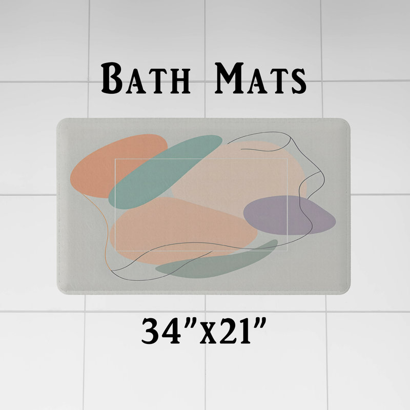 Tarni Abstract Shower Curtain, 72"H x 70"W