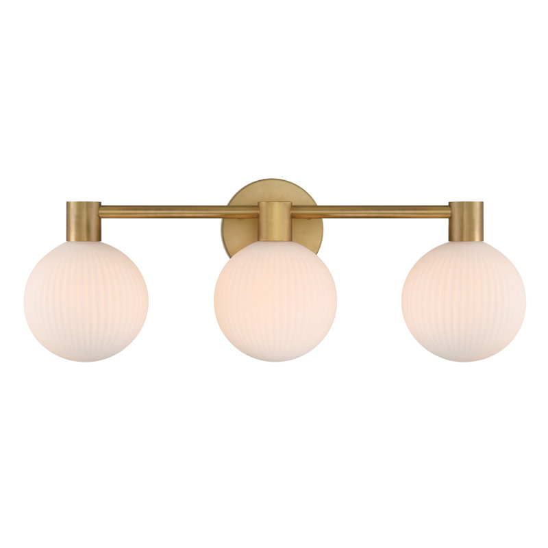 Coiffeuse Fenton, H 9 po x l 24 po x P 7 po, 180 W, Trois lumières