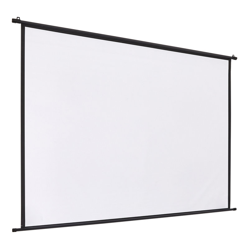 17 Stories Electric Projector Screen Projector Screen, 155cm H x 145cm W 