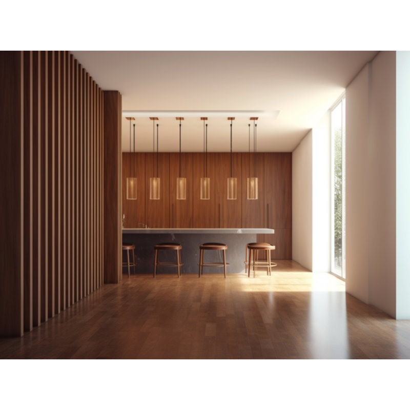 106" x 4" WPC Room Partition Dividers - Eco-Friendly & Durable