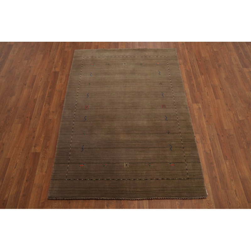 Tribal Oriental Accent Rug 4x6