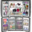 GE Profile ENERGY STAR® 22.9 Cu. Ft. Counter-Depth Quad-Door Refrigerator with Dual-Dispense AutoFill Pitcher and Door in Door