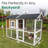 Tincher 33.2 Square Feet Chicken Coop with Chicken Run For Up To 6 Chickens