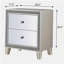 Armoire de chevet à 2 tiroirs Champagne-362379969