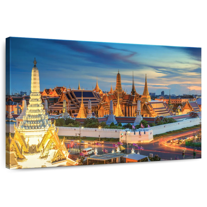 Adella Wat Phra Kaew Temple, 24" H x 36" W