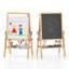 Vartkes Harriet Bee Folding Easel, Height-Adjustable & Floorstanding, Large Double-Sided Boards, with Paper Roll Holder and Storage