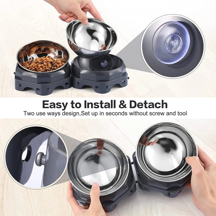 Elevated Pet Bowls Gearonic