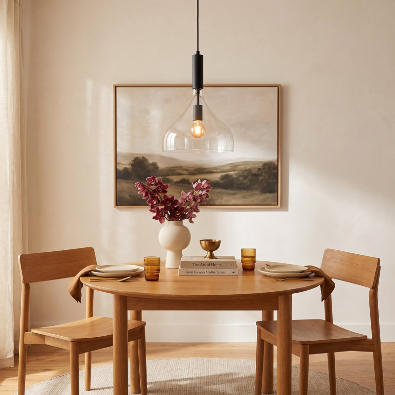 Rayden 1 - Light Single Pendant, Matte Black