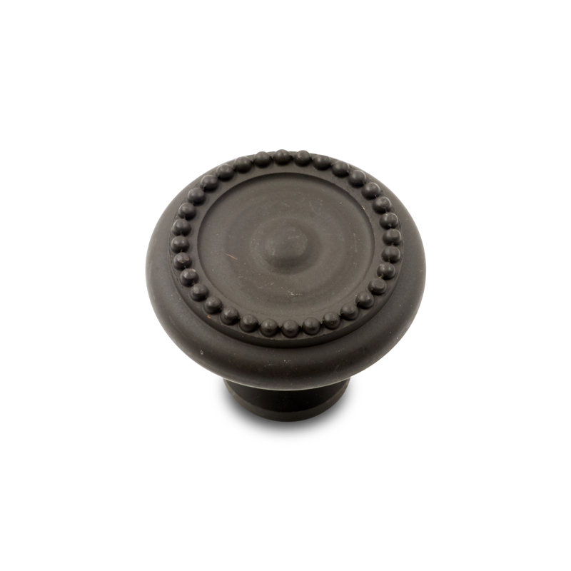 CK Series 1 1/4" Diameter Mushroom Knob, Oil Rubbed Bronze