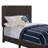 Brown Twin Panel Bed