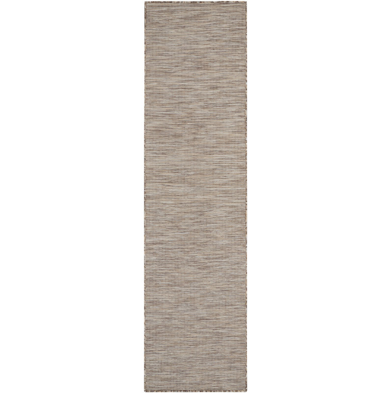 Tapis beige Zanze, Tapis de couloir 2 pi 2 po x 8 pi