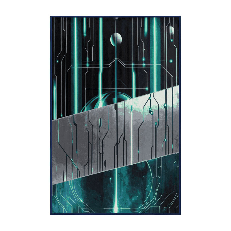 Orbit Layers Rug, Rectangle 6' x 9'