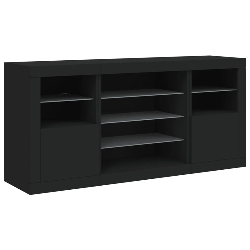 Azzie 142.5cm Sideboard, Black