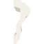 Rail de chaise Claremont H 4 1/4 po x l 96 po x P 1 5/8 po