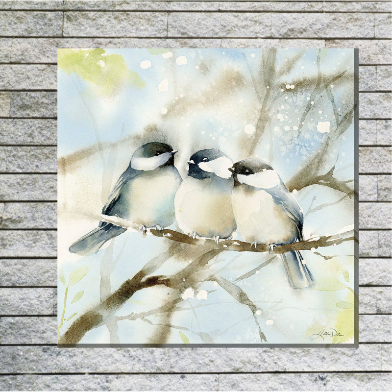 Art extérieur Cozy Chickadees All Weather