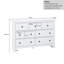Nissa 152 cm W Chest of 7 Drawers
