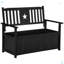 Banc de rangement extérieur pour patio