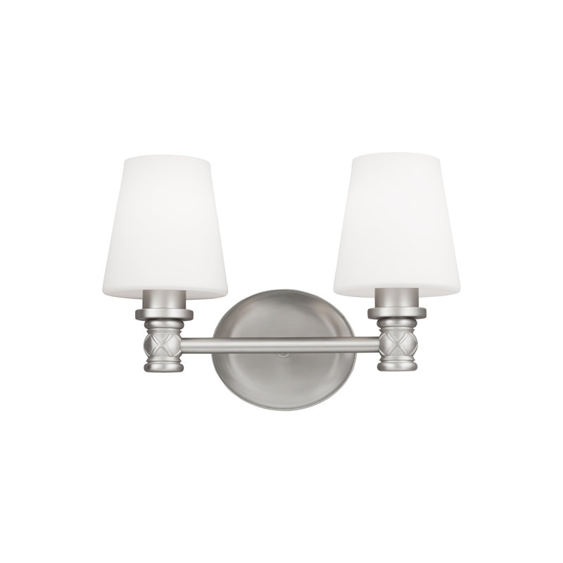Alverce 2 - Light Vanity from, Satin Nickel