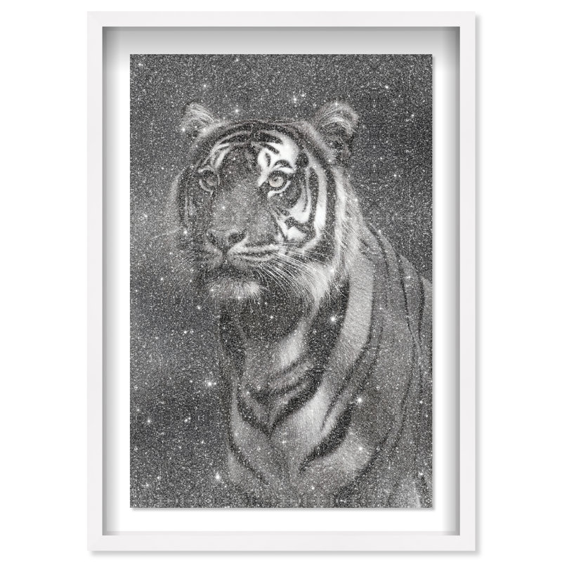 Hidden Strength III Print by Oliver Gal, 25.5" H x 17.5" W, White Shadowbox