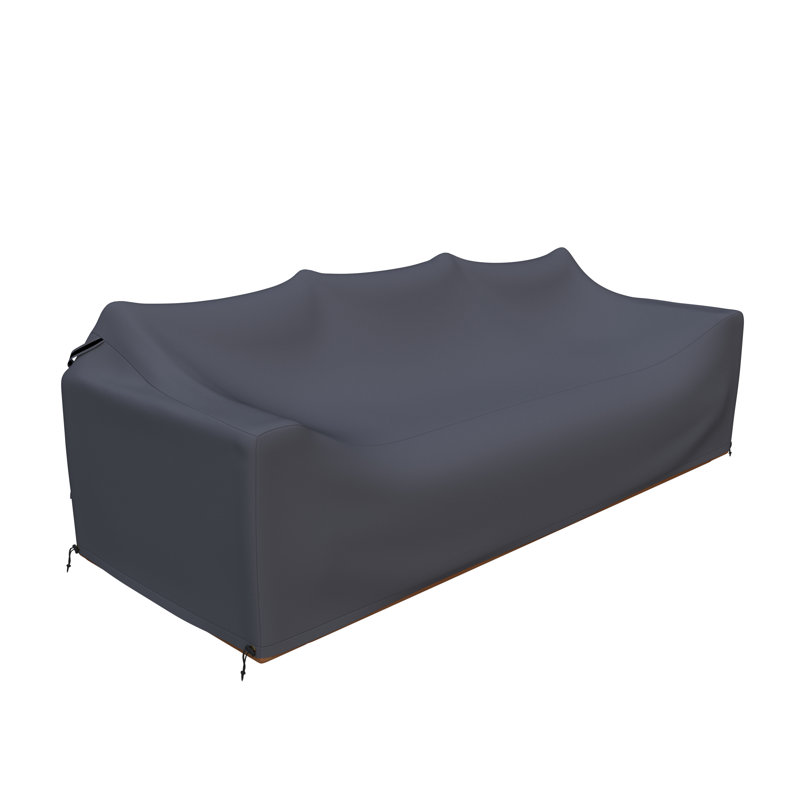 Gazel 87'' Wide Teak Patio Sofa Cover