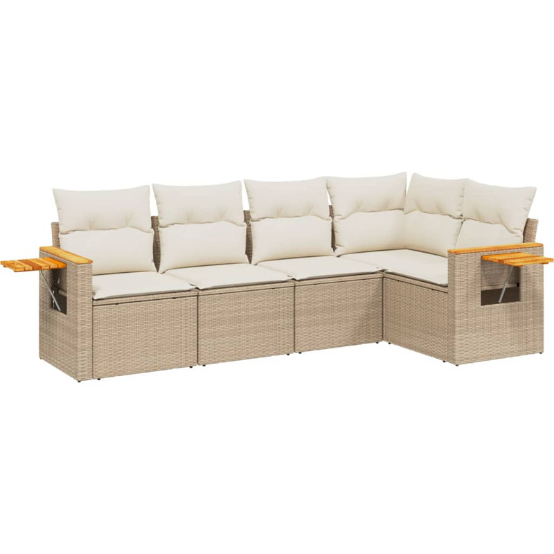 Ensemble de canapé de jardin Vidaxl