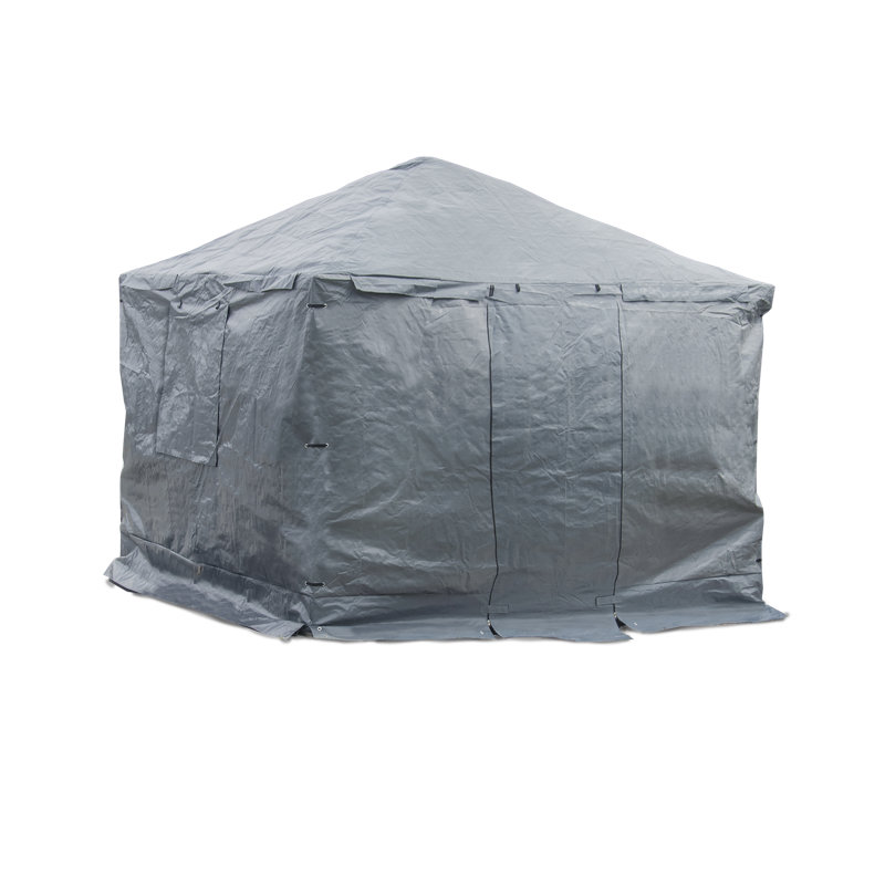 Housse pour abri de jardin gris Sojag, pour abri de jardin, 12 pi x 12 pi, accessoires de pavillon de jardin