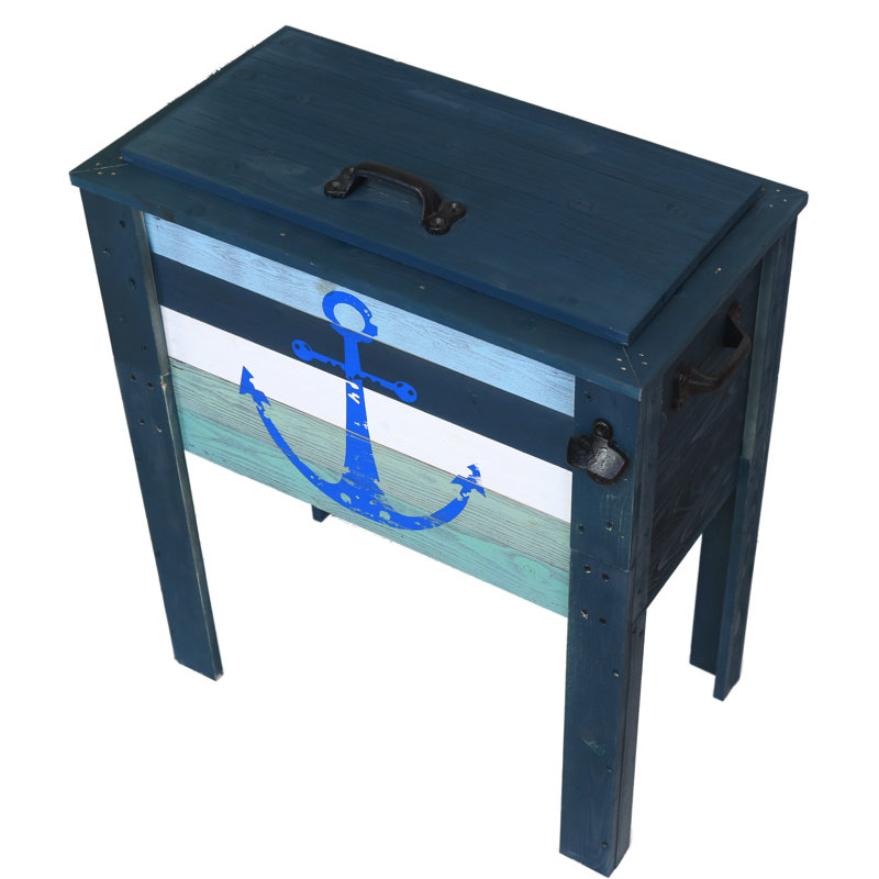 Refroidisseur en bois 45 qt.