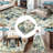 9x12 Area Rug, Modern Abstract, Washable, Non-Slip, Ultra-Thin Soft Large Area Rug for Living Room, Bedroom, Dining Room, Blue.-2045376134