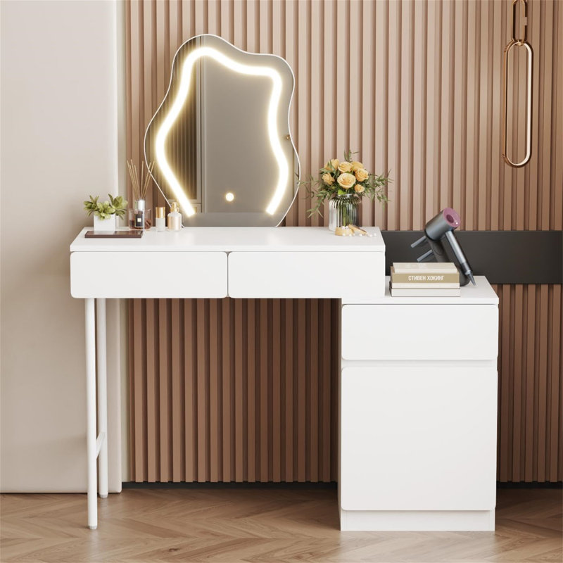 Delanos Dressing Table with Mirror