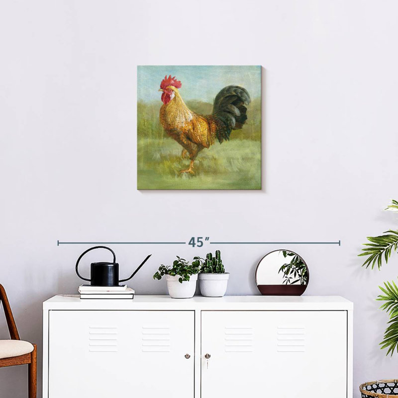 Coq noble Brampt II, H 20 po x l 20 po