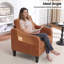 Chaises d'appoint Mid-Century avec coussins amovibles-224234322