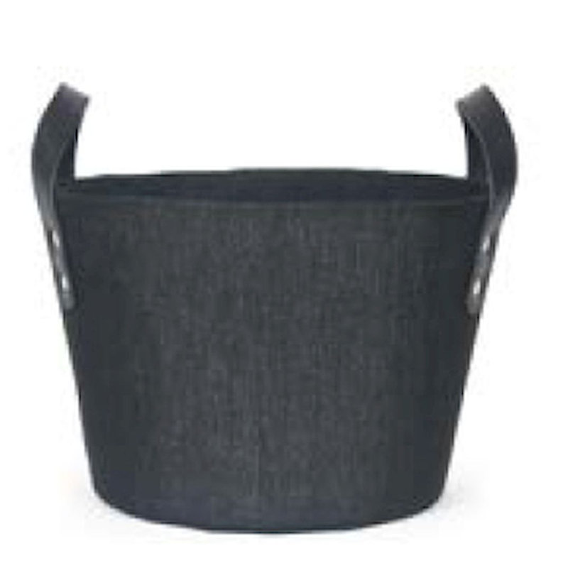 Union Rustic Fabric Box, 7" H x 10" W x 10" D, Black