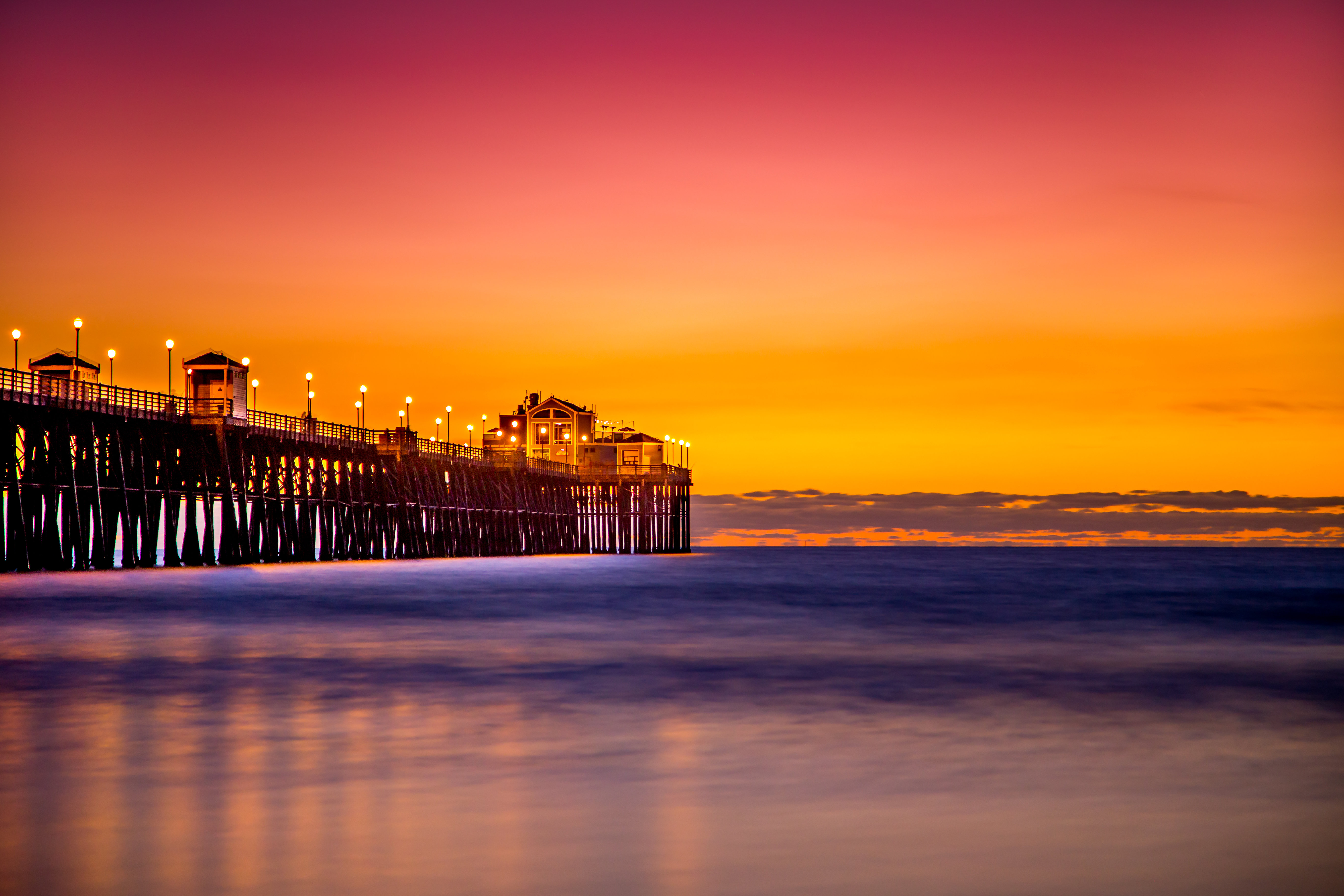Highland Dunes " Oceanside Sunset " by Pixelsbyjom Wayfair