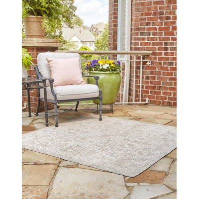Arletha Performance Southwestern Indoor / Outdoor Rug