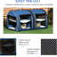 Sac de transport pour animaux 39 po, bleu, avec et plus d'espace de rangement. Sac de transport portatif bleu. Fabriqué à l'aide de tissu et de filet. Pliable et facile à transporter. Rembourrage intérieur confortable. Deux points d'entrée à fermeture à glissière.
