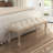 Barajas Linen Upholstered Bench-280515758