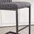 Bar Stool - Speckled Textured Fabric with Vertical Tufted Backrest, , Sturdy Metal Frame & Footrest for Kitchen Island & Home Bar,2 Sets-505071409