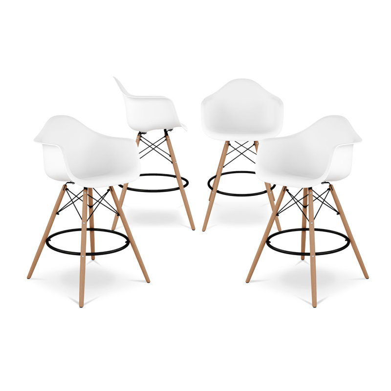 Counter Stool, White
