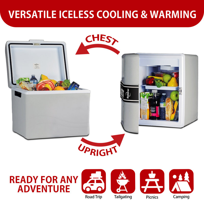 Koolatron TravelSaver P95 Thermoelectric Iceless 12V Cooler Warmer 42L - Grey
